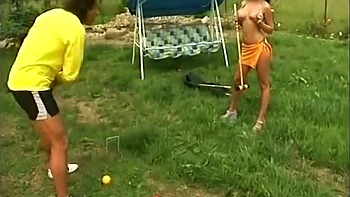 George Uhl In A Gorgeous And Shameless Brunette Is Banged Outdoor