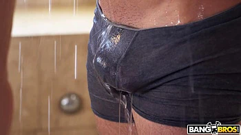 Fucking The Stepson In The Shower