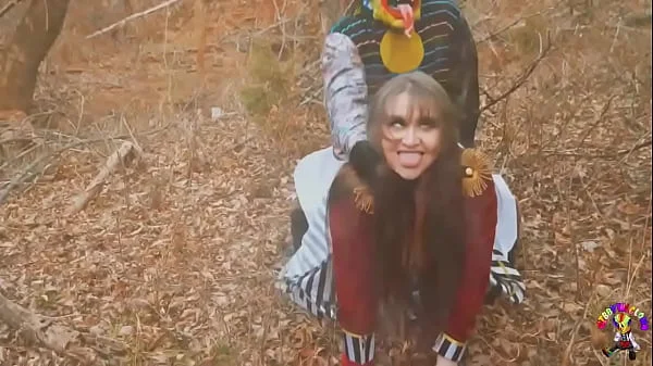 Fucking my step sister in the woods