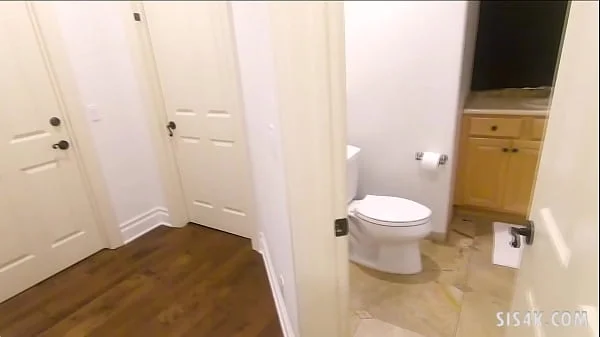 Voyeured and fucked my stepsister Jane Wilde in the bathroom