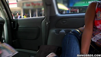 Fucking An Amateur Latina On the BangBus