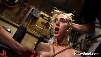 Degrading Bondage And Rough Fucking Threesome Training For Big Natural Tits With Cadence Lux