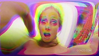 Cum Hungry Blonde Kinuski Deepthroats And Takes DP Pounding During