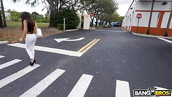 Spreading Pussy For Cash