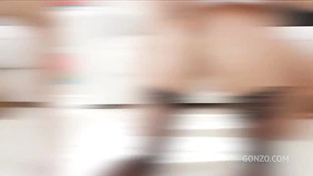 Filthy Blonde Kinuski Gets Soaked In Golden Piss During Gonzo