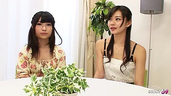 Skinny Small Tits Japanese Step-Sister seduce to Uncensored JAV Swinger MMFF 4Some Creampie Sex