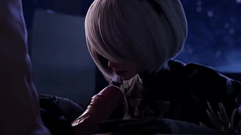 Skrev 2B Nier Automata video