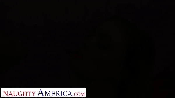 Naughty America - Blonde Amber Moore takes nude pics of friend's before getting her pussy eaten and fucked