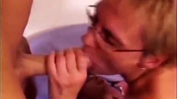 Threesome Young Dick Blonde Fucking In The Bedroom