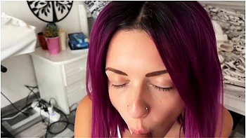 Pov Blowjob, Pussy Closeup, And Real Orgasm By Beautiful Girl In White Lace - Victoria Rainbow