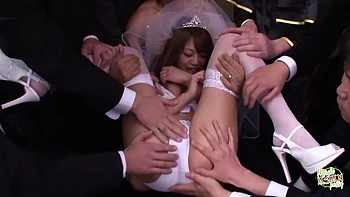 On Her First And Biggest Night, She Was Introduced To A Variety Of Large Beef Bayonets With Mirei Omori