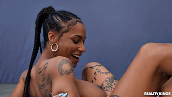 Licking Pussy by Fire