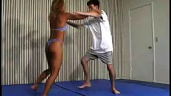 Vintage Mixed Wrestling: Licking, Xnxx  Fetish Porn