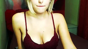 Russian amateur: Blonde, Solo  Webcam Porn