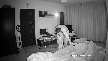 Wife gets cock in her pussy during bedtime by VoyeurHouse.com: Blowjob, Big Tits  Amateur Porn