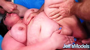 Fat Slut Bella Bendz Gets Both Holes Filled by Jeff s Models: Big Tits, Big Ass  Blowjob Porn