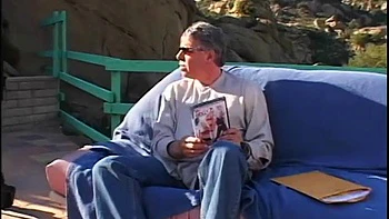 Asian whore pounded hard in threesome