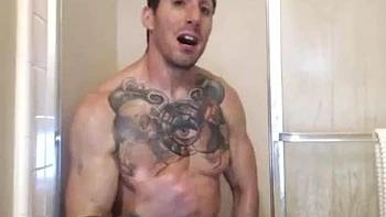 Ripped Monster ft. Leo Christensen: Amateur, Masturbation  Big Dick Porn