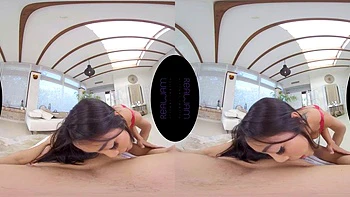 VR hot horny asian fuck: Blowjob, Doggy  Cowgirl Porn