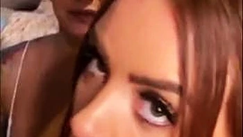 Threesome with Busty Babe: Blowjob, Cowgirl  Amateur Porn