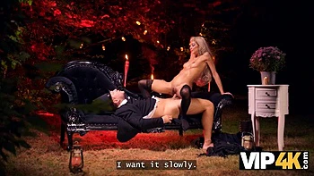 VIP4K. Witch Veronica Leal had ritual anal fuck ft. Michael Fly: Blowjob, Babe  Blonde Porn