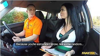 Jasmine Jae Fucks Her Ex-personal Trainer In A Car