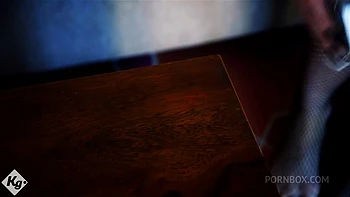 Stunning Blonde Porn Slut Handles Two Packed Studs