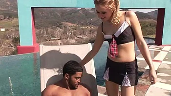 Interracial Sex 7: Blowjob, Doggy  Cowgirl Porn
