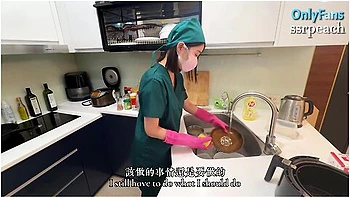 The Female Doctor Still Knows She Has To Wash The Dishes When She Gets Off Work