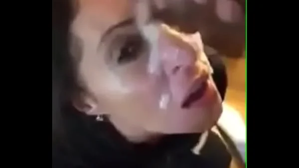 Milf gets facial by bbc