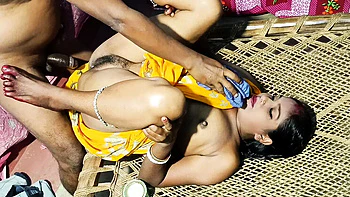 Desi Grandfather Fucks Young Village Wife Somausha Missionary Big Tits