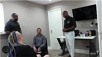 Cuckchair Gets Delivered And Hotwife Gets Blacked And Educated With Jay Playhard