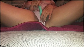 German Girl Plays Her Panty Wet - Multiple Squirting - Theodora Einhorn