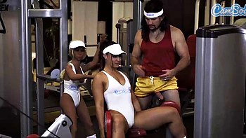 Camsoda - Hardcore MFF trio with dirty doll