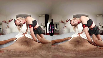 Kandy gets it in VR: Blowjob, Cowgirl  Latina Porn