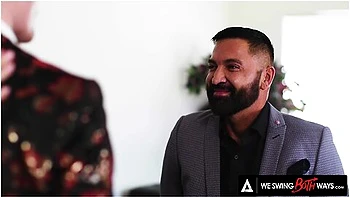 Hot Bisexual Office Threesome With Sexy Sophia Burns And Two Horny Males