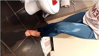 Compilation Of Wetting My Jeans And Pouring Out From My High Heels And Pants