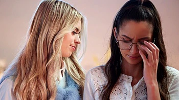 Four sexy girls are having fun without men in a steamy lesbian scene