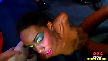 Bukkake Gangbang With Mimi Zara And Aymie - Filthy Video