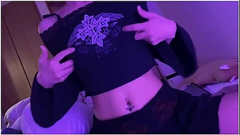 While Thrusting Her Hips Up And Down, She Flicked Her Nipples At High Speed And Said, Ooooooo