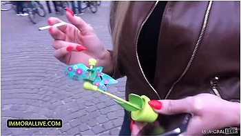 Crafty Guy Gives Curvy Milf A Creampie - Funny British Guy Bangs Phat Ass & Huge Tits Kayla Green