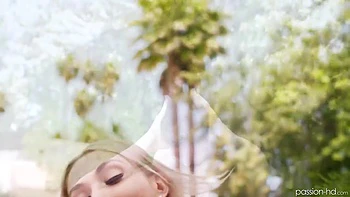 Sky Pierce In Blonde Teen 18+ Poolside Pounder: Skinny Slut Takes A Huge Cock