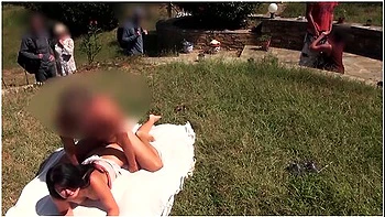 Alexandra Wett - Public, Extreme! Free In The Botanical Garden!!