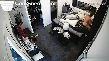 IPCAM - Hot body milf roaming naked in bedroom