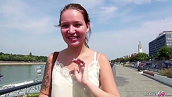 19 Yo Teen 18+ Girl From The Street Fucks For Cash