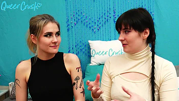 QueerCrush interview with Adalind Gray and Amelia Ivory