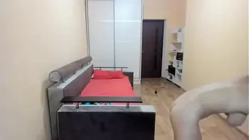 Myla Angel licks and pulls her nipples, presses boobs