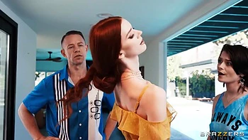 Weirdo Brad Loves To Fucks His Girlfriends And Her Friends Hair