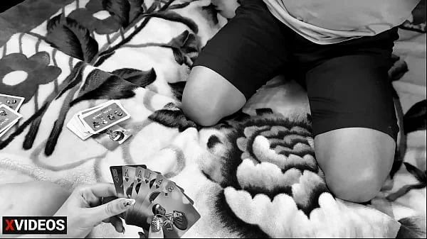 Stepmom had to spread her legs in front of her stepson after losing a card game