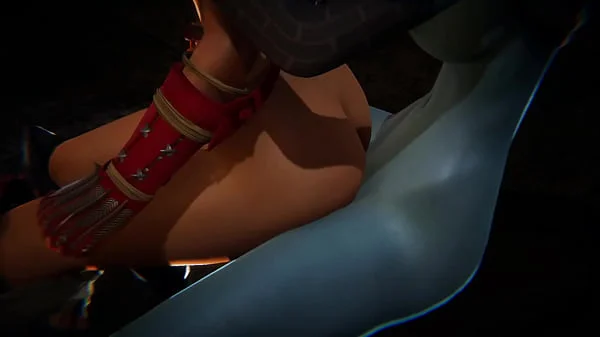 Ahsoka Tano gets creampied by Futa Aayla Secura - Star Wars Inspired 3D Porn